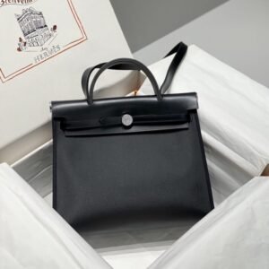 Fake Hermès Herbag 31Cm Black