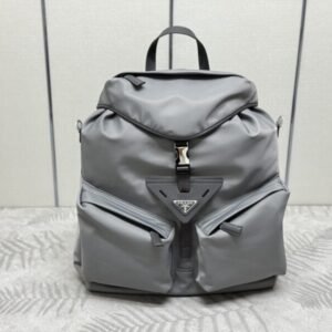 Replica Prada Re – Nylon Grey Backpack