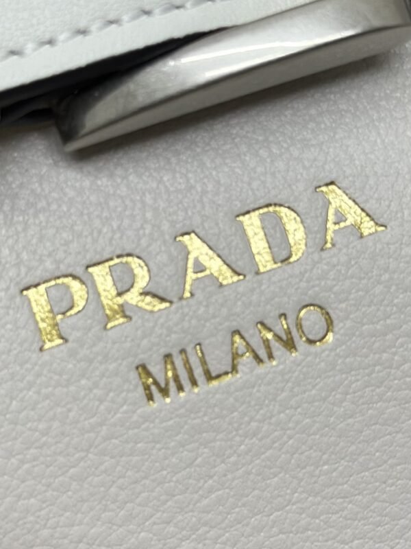 Fake Prada White Buckle - Image 8