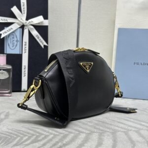Alternative view of Replica Prada Black Mini Shoulder Bag