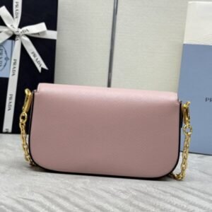 Alternative view of Fake Prada Mini Saffiano Pink