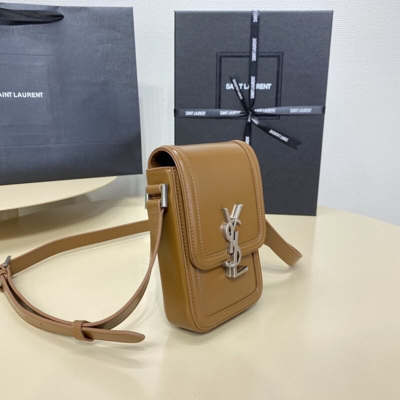 Fake YSL Solferino Mini Brown - Image 3
