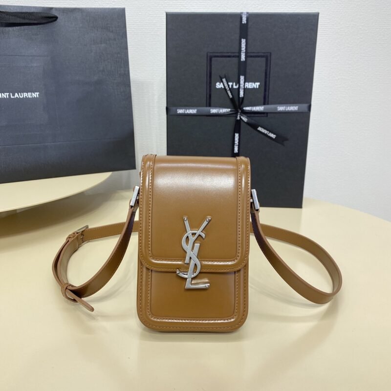 Fake YSL Solferino Mini Brown