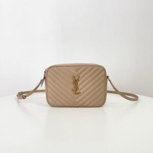 Fake YSL Lou Camera Bag Apricot
