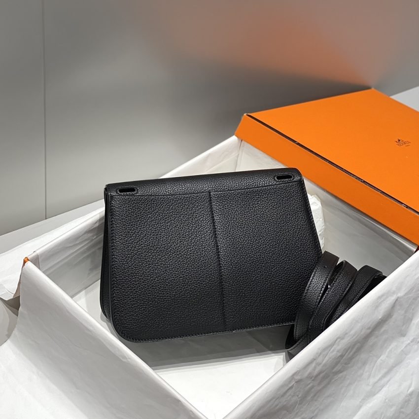 Fake Hermès Halzan Black - Image 7