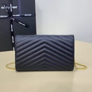 Alternative view of Replica YSL Envelope Clutch