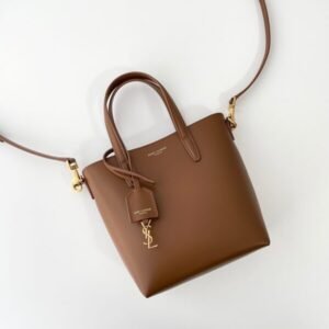Alternative view of Replica YSL Tote Small Brown