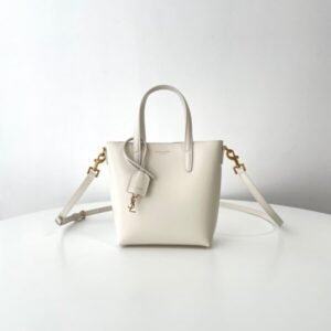Fake YSL Tote Small White