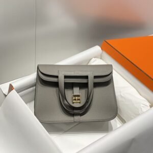 Fake Hermès Halzan Cumulonimbus Gray