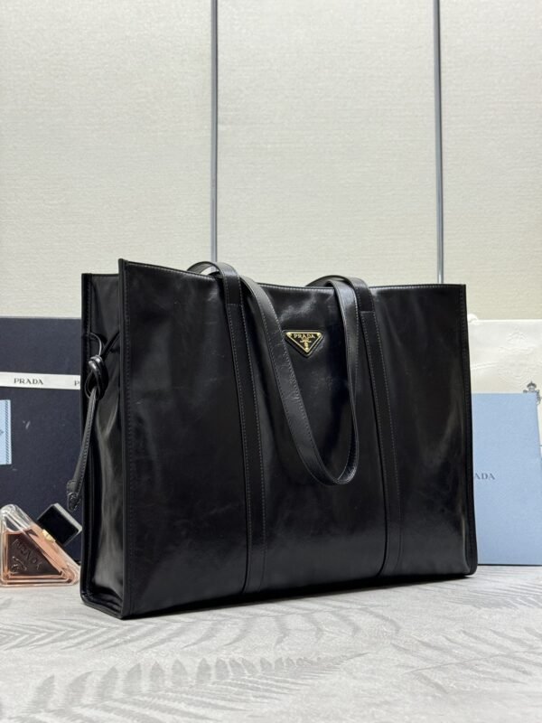 Replica Prada Antique Nappa Tote Black - Image 5