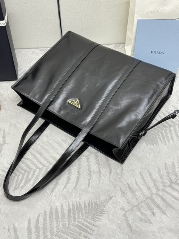 Replica Prada Antique Nappa Tote Black - Image 7