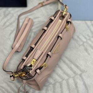 Alternative view of Fake Prada Pink Leather Handbag