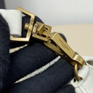 Alternative view of Fake YSL Voltaire Tote White