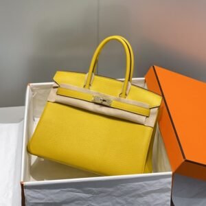 Fake Hermès Birkin Amber Yellow