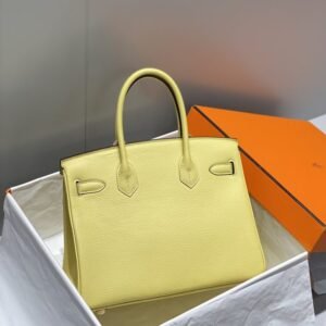 Alternative view of Replica Hermès Birkin Yellow