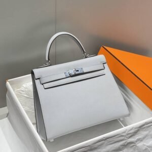Fake Hermès Kelly Seagull Blue