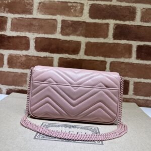Alternative view of Fake Gucci Matelassé Mini Pink