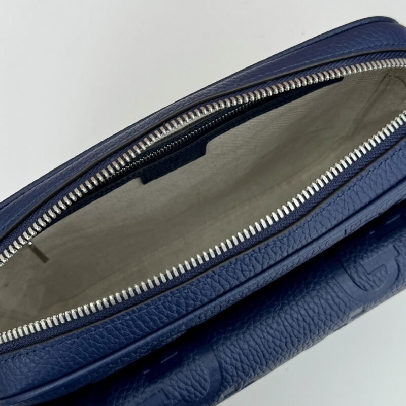 Fake Gucci Jumbo GG Crossbody Blue - Image 6