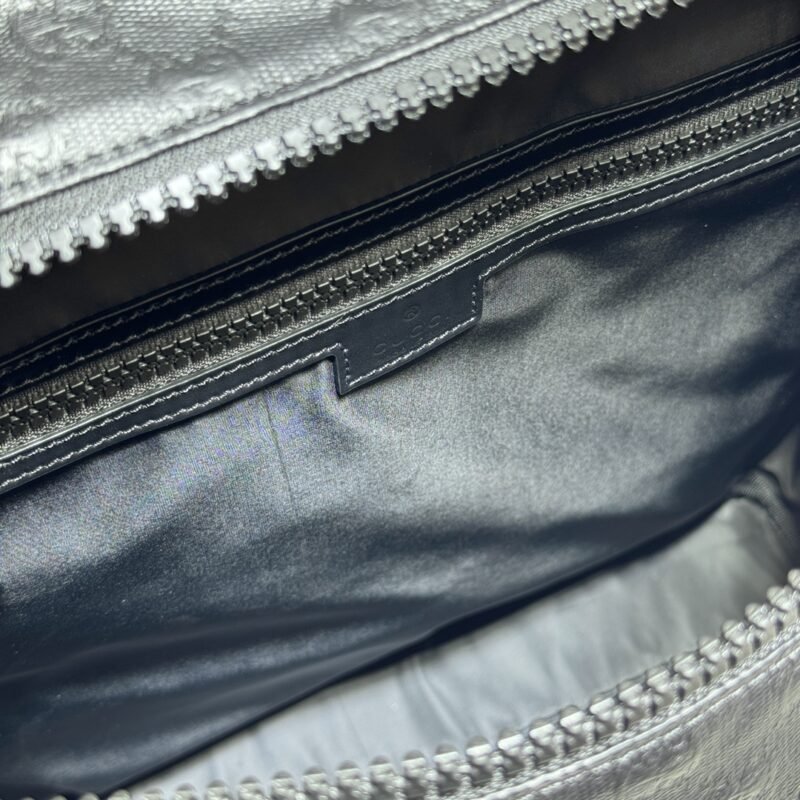 Fake Gucci Matte GG Crystal Backpack - Image 4