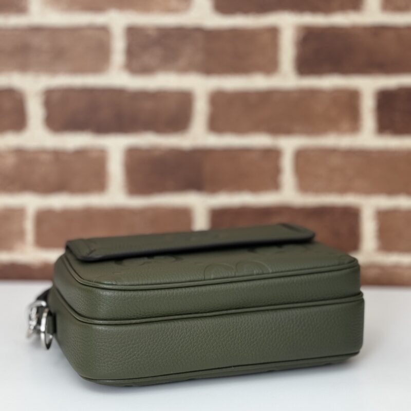 Fake Gucci Jumbo GG Crossbody Green - Image 5