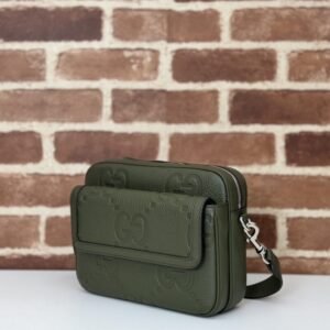 Alternative view of Fake Gucci Jumbo GG Crossbody Green