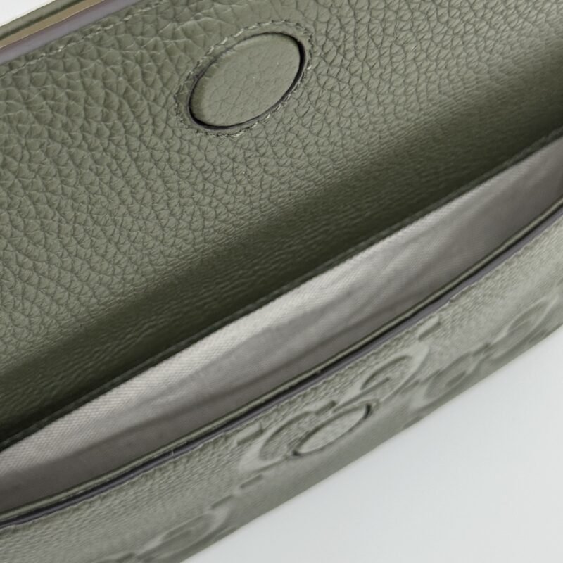Fake Gucci Jumbo GG Crossbody Green - Image 9
