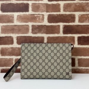 Alternative view of Fake Gucci GG Canvas Pouch Beige