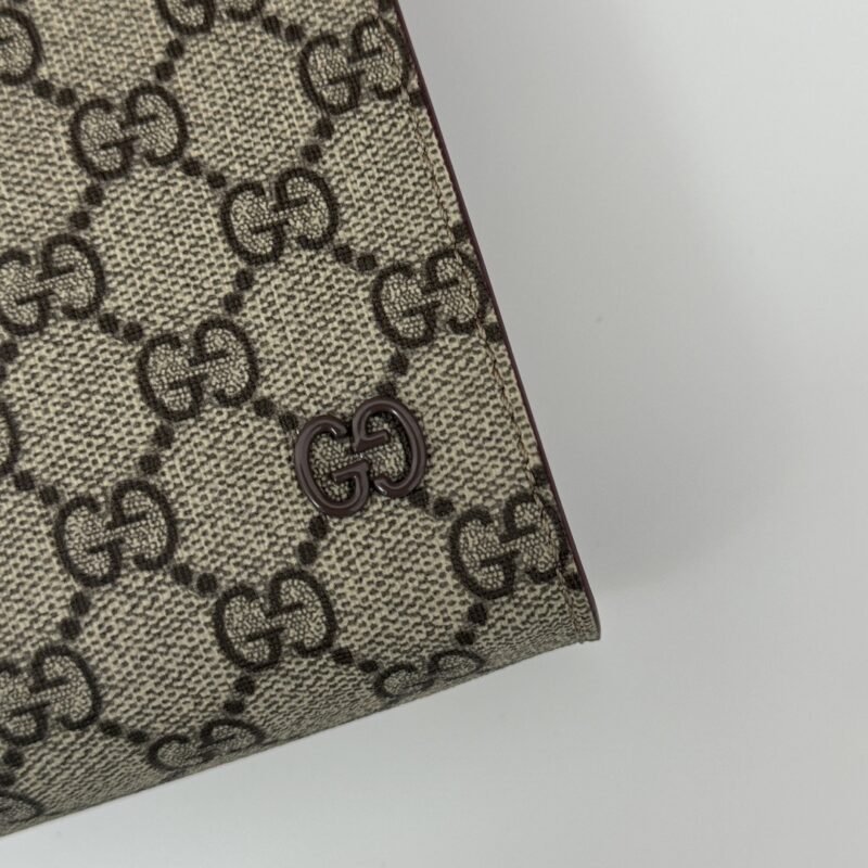 Fake Gucci GG Canvas Pouch Beige - Image 7