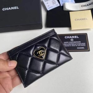 Alternative view of Chanel Flap Card Holder Heart