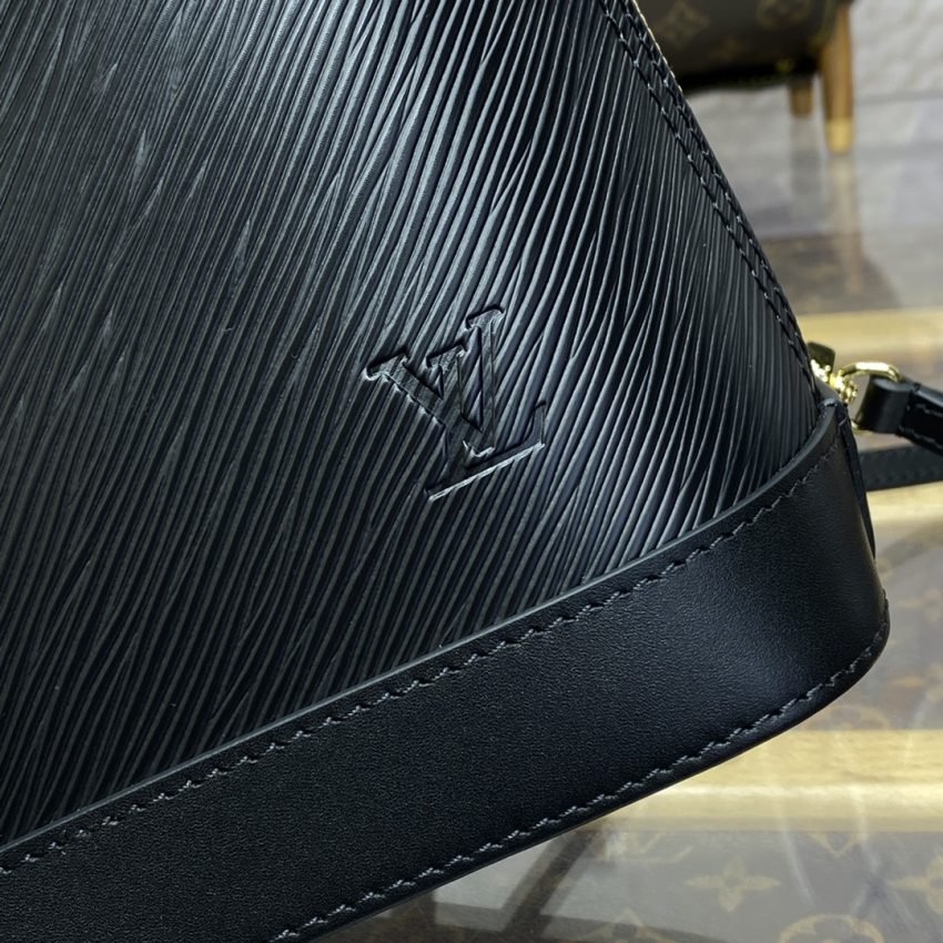 Replica Louis Vuitton Alma Backpack Black - Image 5