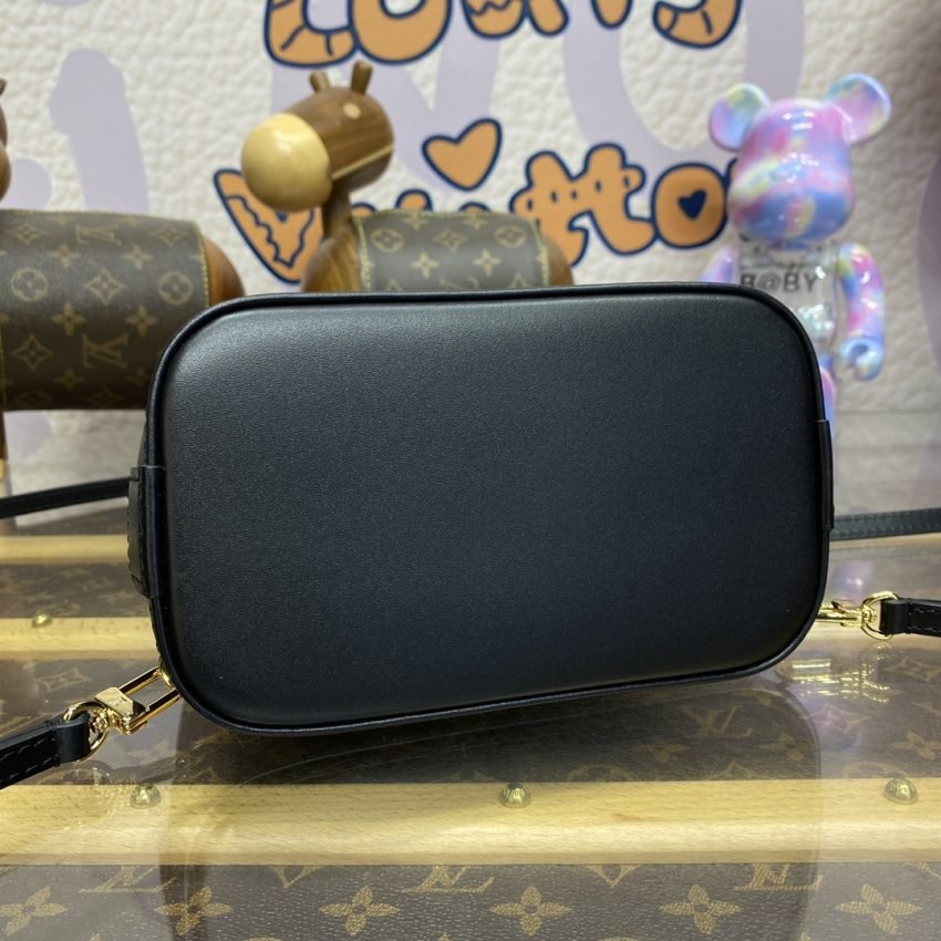 Replica Louis Vuitton Alma Backpack Black - Image 12