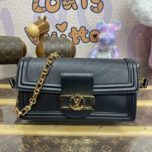 Fake Louis Vuitton Dauphine East West Black
