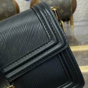 Alternative view of Fake Louis Vuitton Dauphine East West Black
