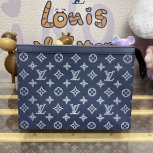 Fake Louis Vuitton Pochette Voyage Dark Blue