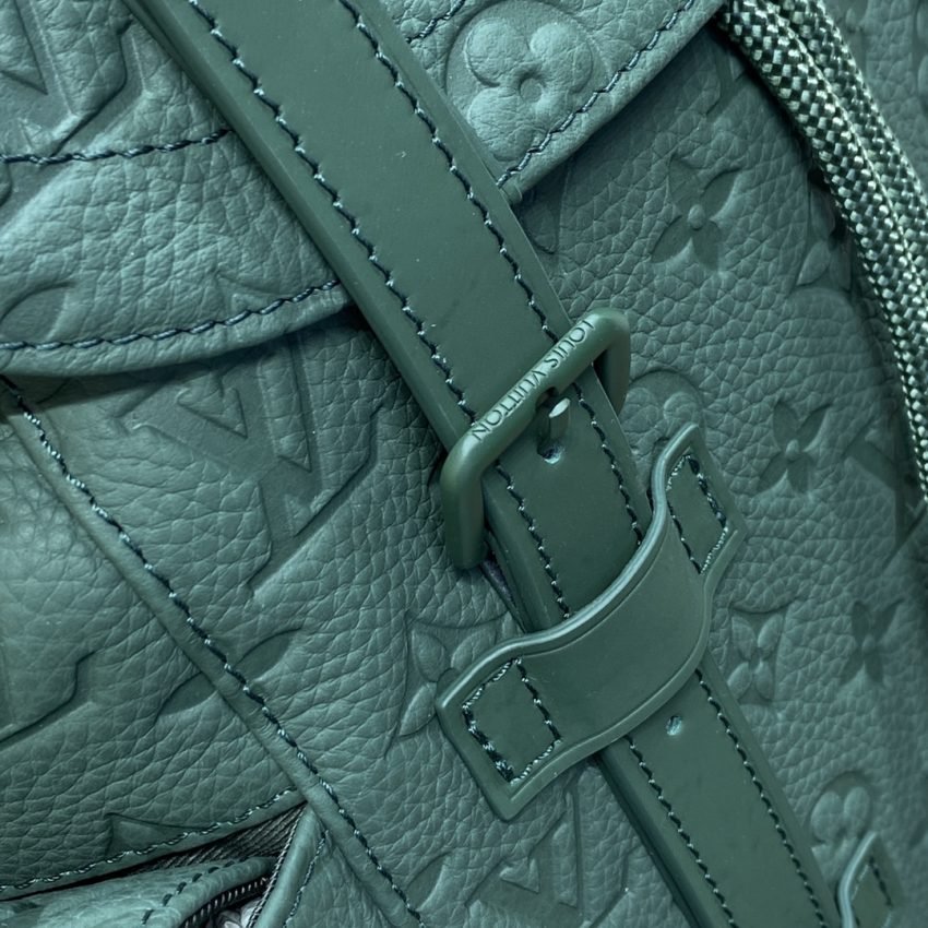Replica Louis Vuitton Christopher Backpack Green - Image 5