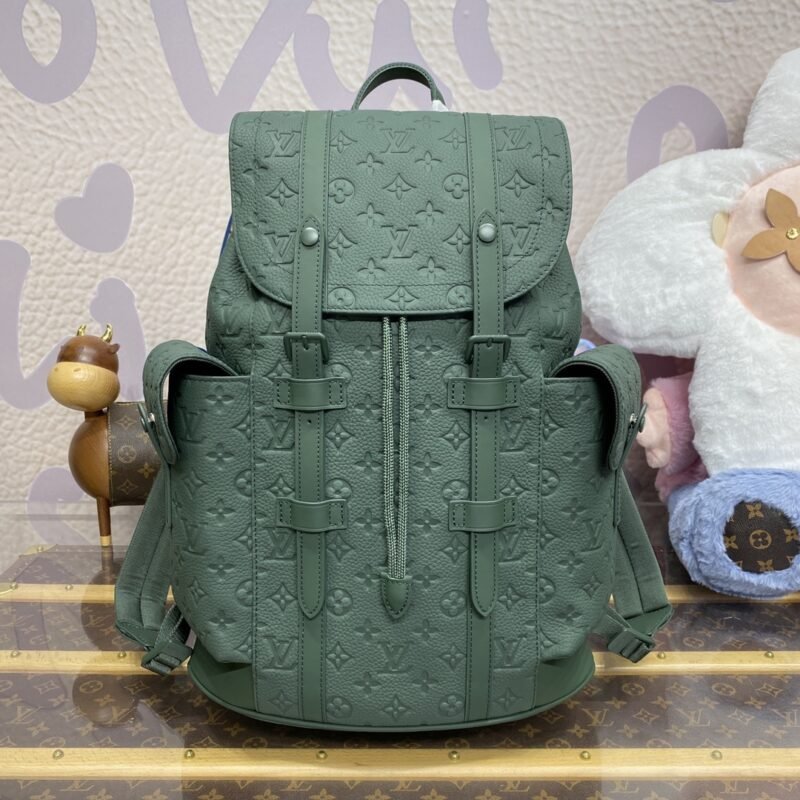 Replica Louis Vuitton Christopher Backpack Green