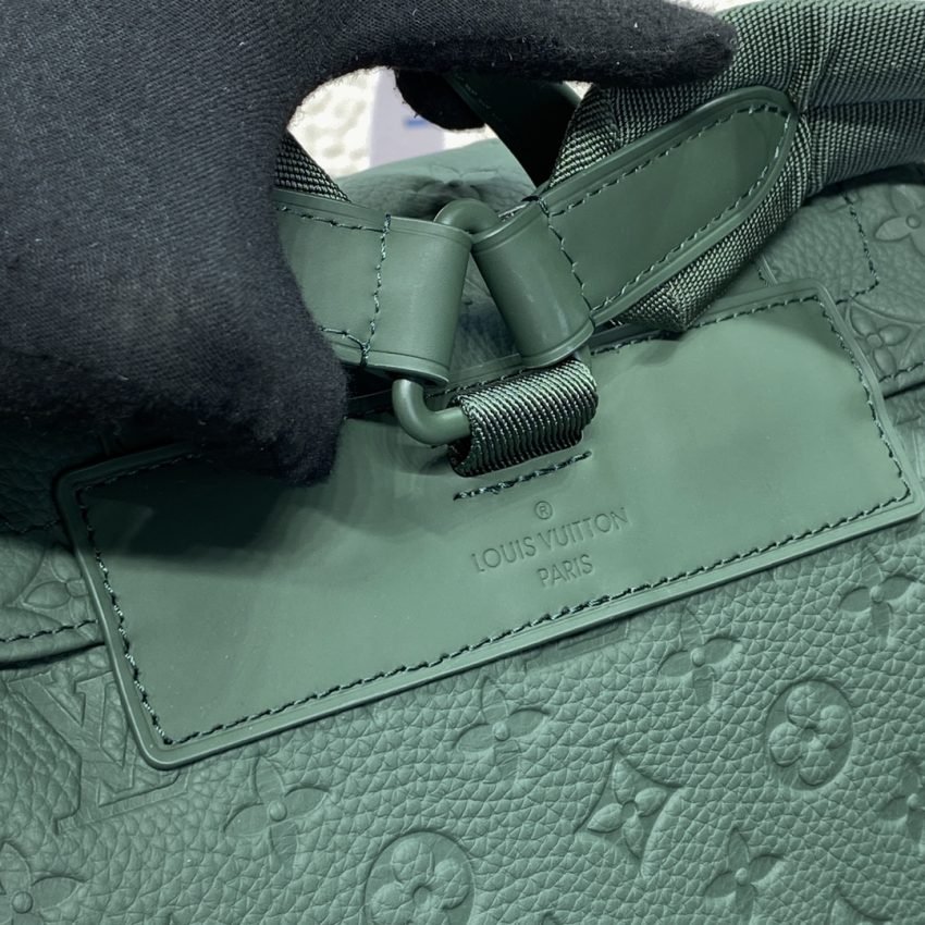 Replica Louis Vuitton Christopher Backpack Green - Image 9