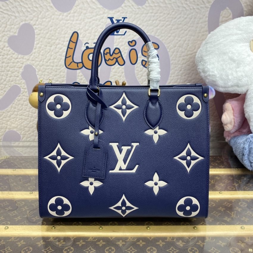 Replica LV Onthego Dark Blue - Image 2