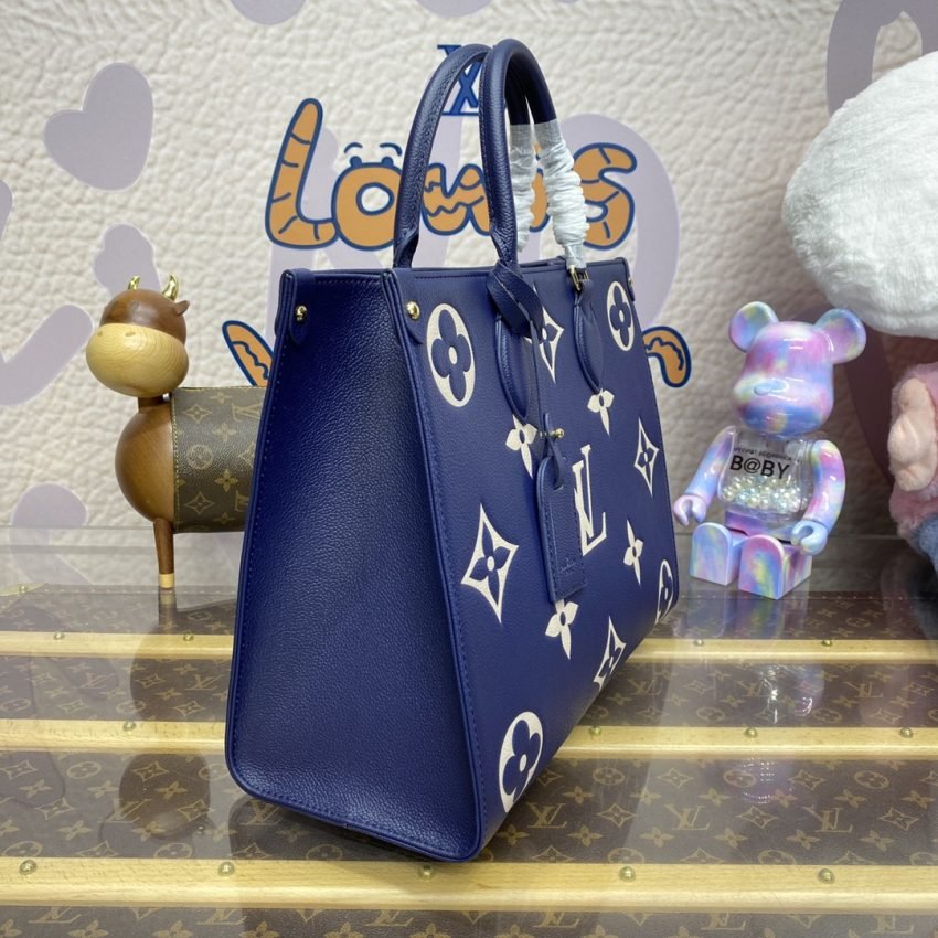 Replica LV Onthego Dark Blue - Image 6