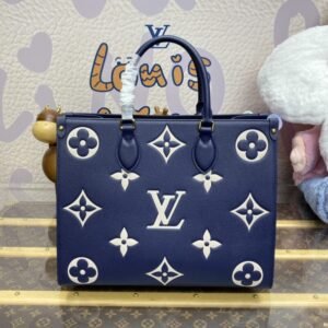 Replica LV Onthego Dark Blue