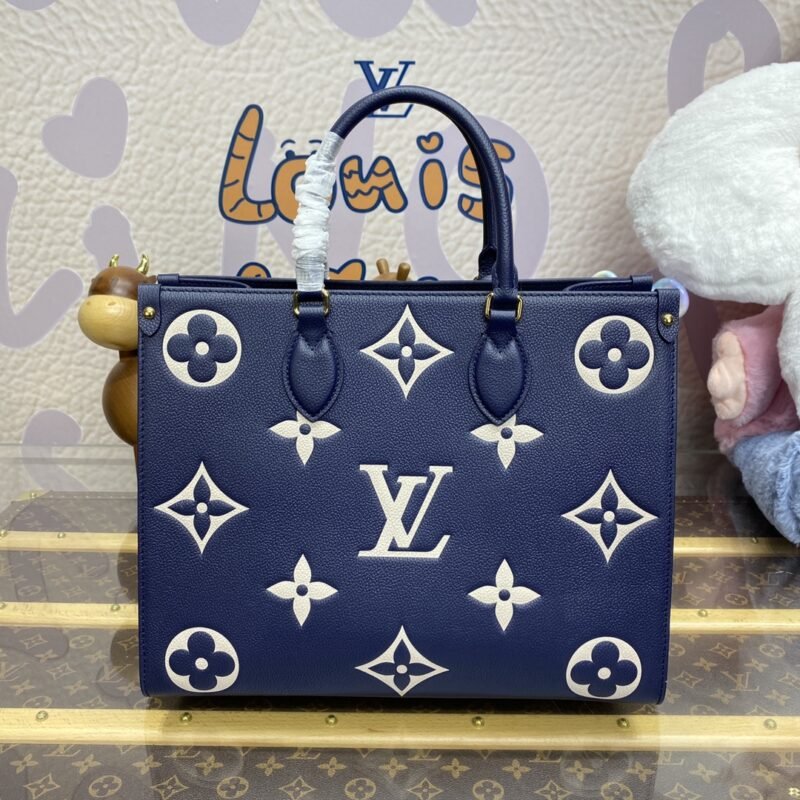 Replica LV Onthego Dark Blue