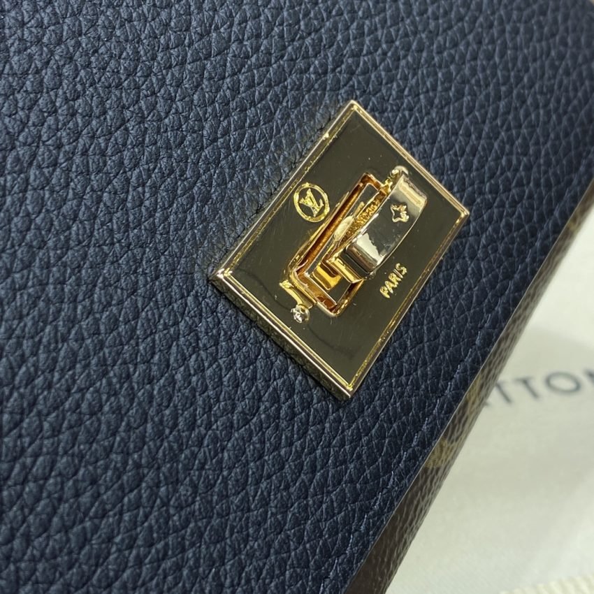 Fake Louis Vuitton Victorine On My Side Wallet - Image 8