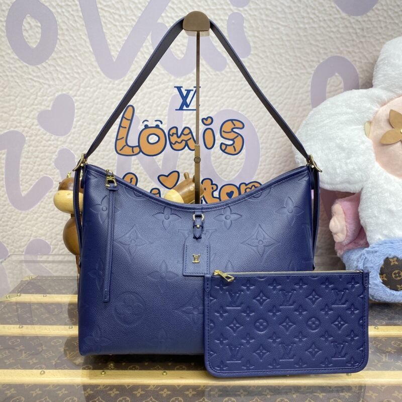 Fake Louis Vuitton Carry All MM Dark Blue