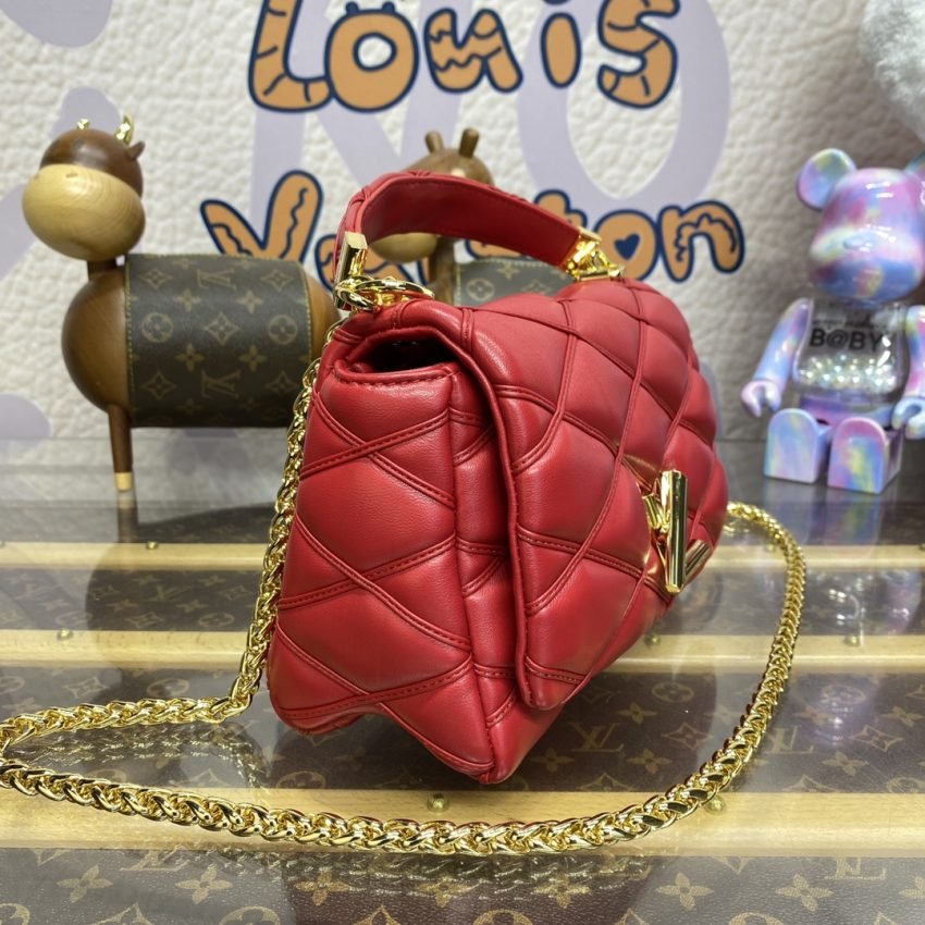 Replica Louis Vuitton Go – 14 Red - Image 7