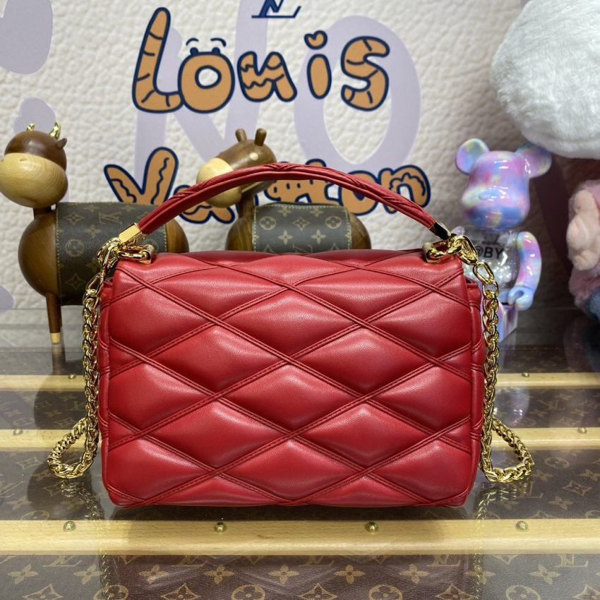 Replica Louis Vuitton Go – 14 Red - Image 8