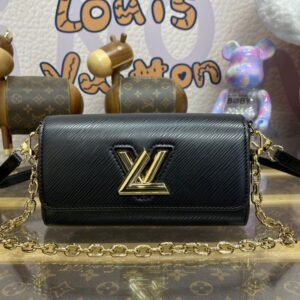 Fake Louis Vuitton Twist West Pochette Black