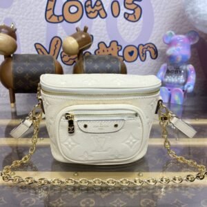 Replica Louis Vuitton Bumbag Mini White