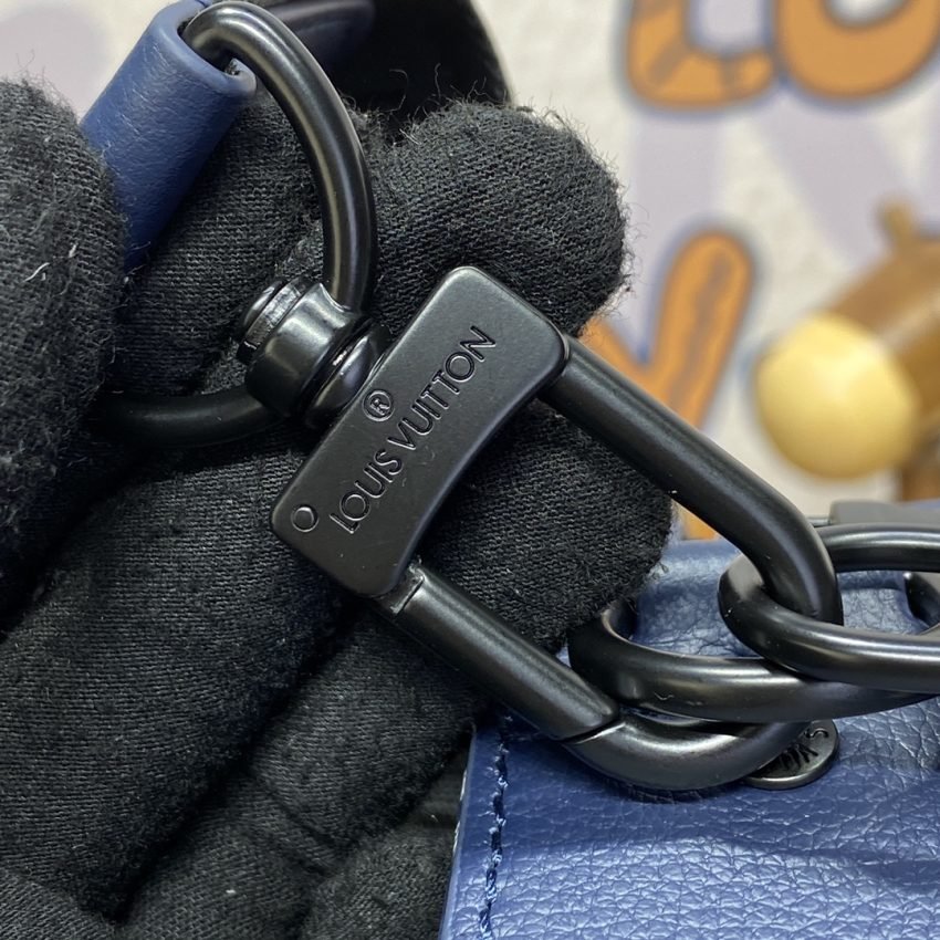 Replica Louis Vuitton Trio Messenger Blue&White - Image 3