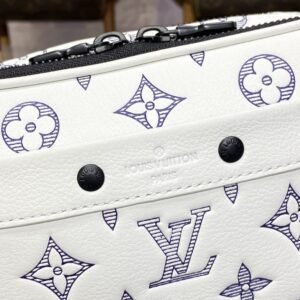 Alternative view of Fake Louis Vuitton Alpha Messenger White Canvas