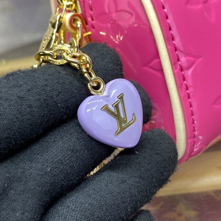 Replica Louis Vuitton Speedy Nano Pink Patent - Image 4